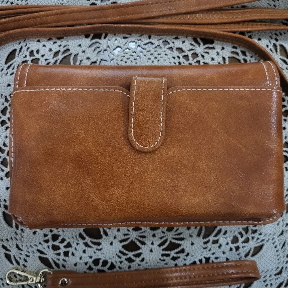 NWOT APHISON Crossbody Bag Wristlet Wallet Phone Purse Shoulder Handbags Vers - Picture 4 of 9